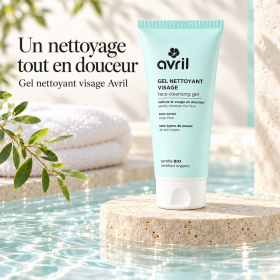 AVRIL - Gel Nettoyant Visage Sans Savon (certifié Bio) - Papillo'Nails