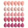 Lot de 3 Eponges Blender maquillage rose nude PAPILLO'NAILS | Papillo'Nails