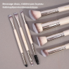 Lot de 7 pinceaux de maquillage MAANGE COSMETICS | Papillo'Nails