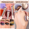 Lot de 7 pinceaux de maquillage rose & doré MAANGE COSMETICS | Papillo'Nails