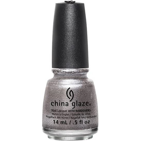 CHINA GLAZE - Vernis à ongles - Couleur Check Out The Silver Fox - Papillo'Nails