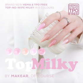 MAKEAR - Top No Wipe Milky - Papillo'Nails
